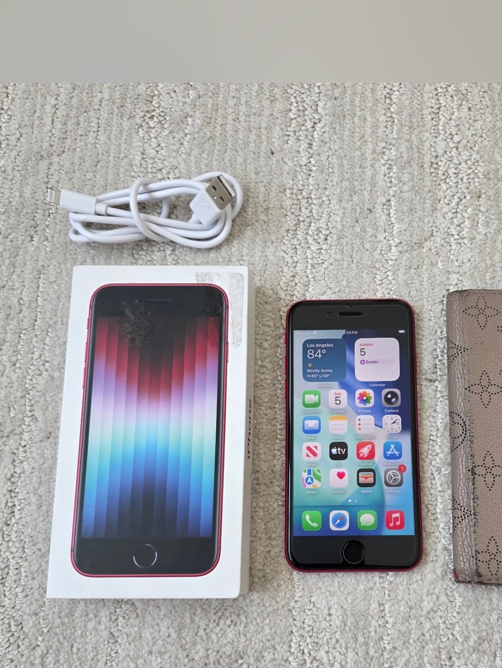 T-Mobile iPhone SE 3rd Gen 2022 Product Red 64GB